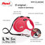 Flexi New Classic trela ​​extensível de fita vermelha para cães, , large Indicador imagem número 2