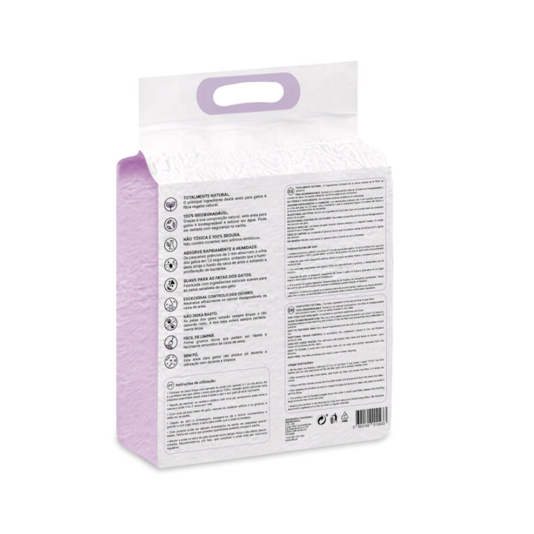 6 L Happy Meow Natural Tofu Aglomerante Lavanda para gatos,  Imagem número 3 6 L Happy Meow Natural Tofu Aglomerante Lavanda para gatos, , large Imagem número 3