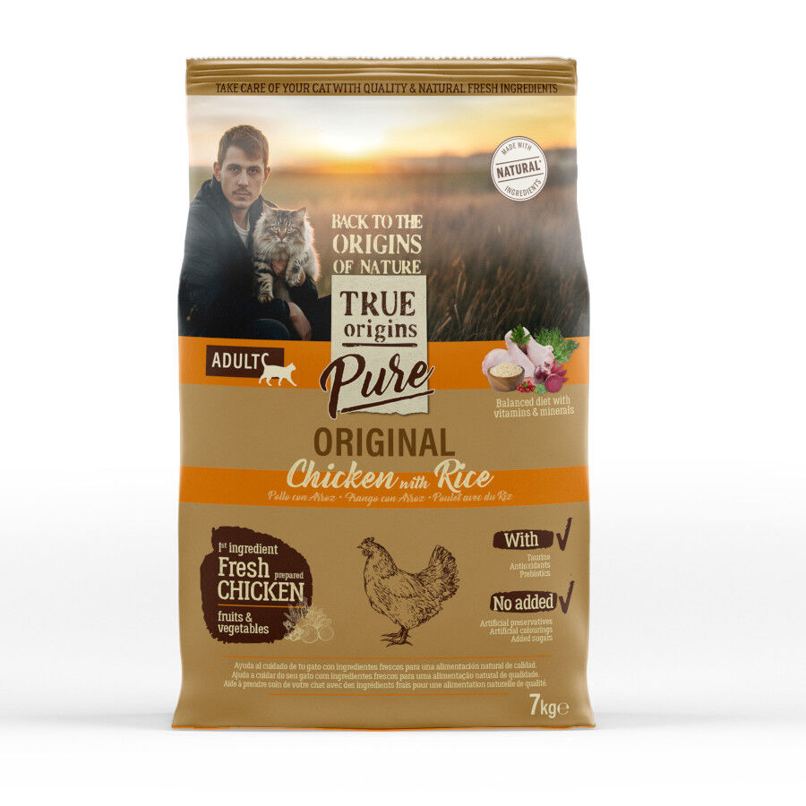 300 g True Origins Pure Adult Frango ra&ccedil;&atilde;o para gatos, , large Imagem n&uacute;mero 1