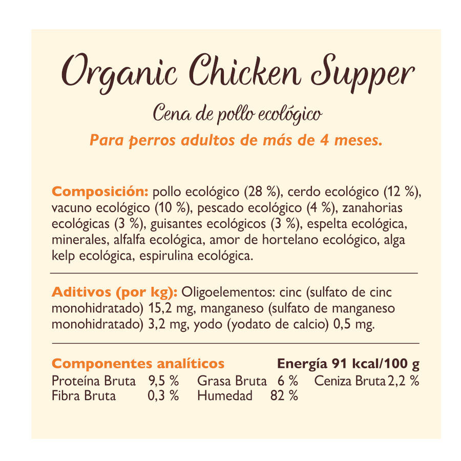 150 g Lily's Kitchen Organic frango terrina para c&atilde;es, , large Imagem n&uacute;mero 6