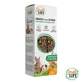 Small Life Barritas Snack com Citrinos para coelhos e Porquinhos da &Iacute;ndia