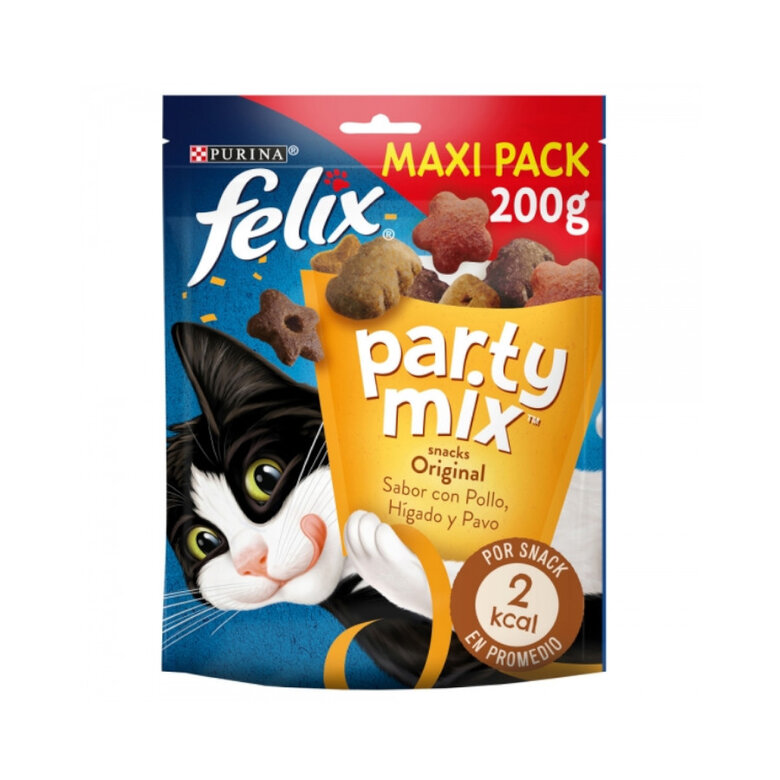 200 g Felix Biscoitos Party Mix para gatos,  Imagem número 1 200 g Felix Biscoitos Party Mix para gatos, , large Imagem número 1