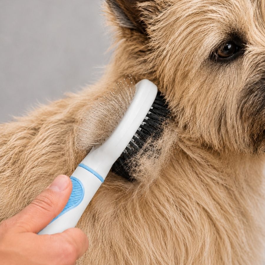 Bloob Escova de pinos e cerdas para c&atilde;es, , large Imagem n&uacute;mero 4