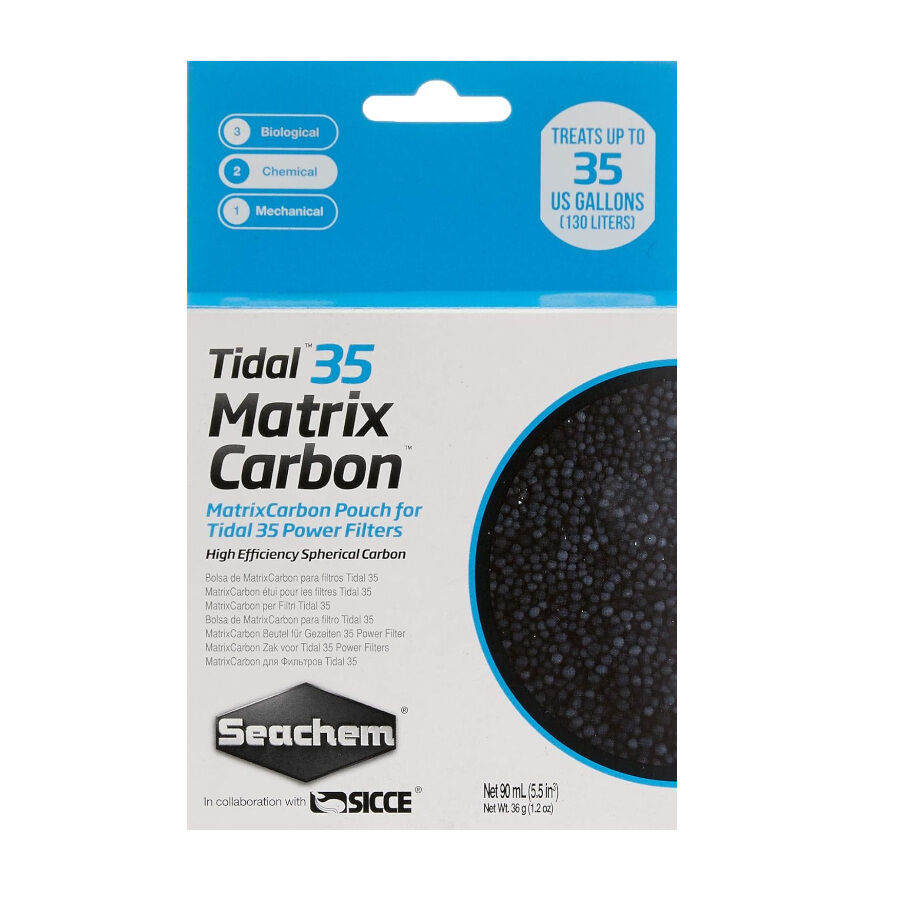 Seachem Matrix Tidal Active Carbon para filtro de aqu&aacute;rio, , large Imagem n&uacute;mero 1
