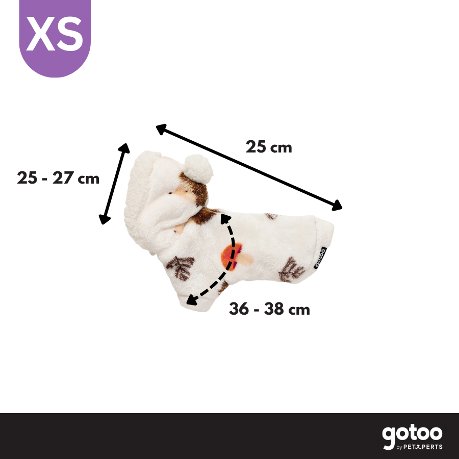 Gotoo Camisola Polar com Padr&atilde;o de Ouri&ccedil;os para c&atilde;es, , large Imagem n&uacute;mero 4