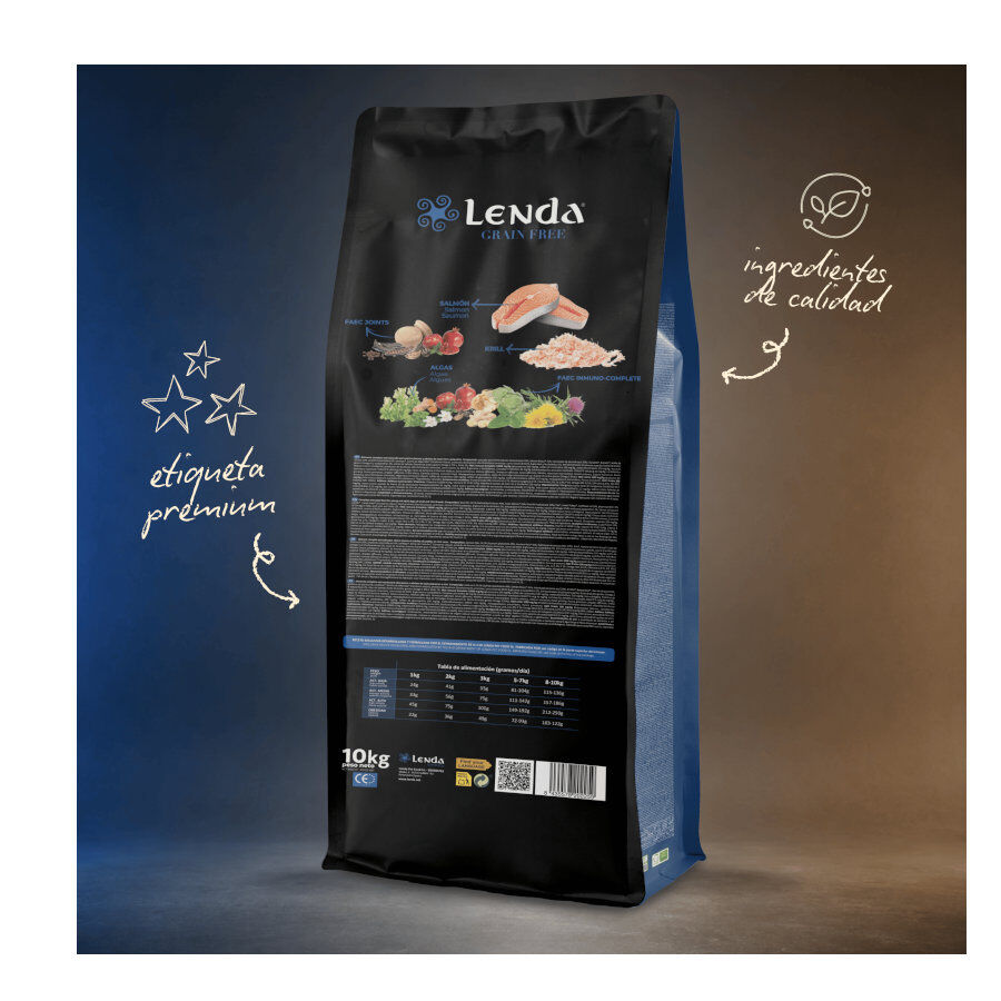 2 Kg Lenda Grain Free Ra&ccedil;&atilde;o de Peixe e Krill para c&atilde;es de ra&ccedil;as mini, , large Imagem n&uacute;mero 3