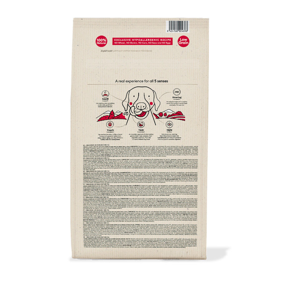 Dibaq Sense Low Grain Adult Mini Ra&ccedil;&atilde;o de Peixe para c&atilde;es, , large Imagem n&uacute;mero 7