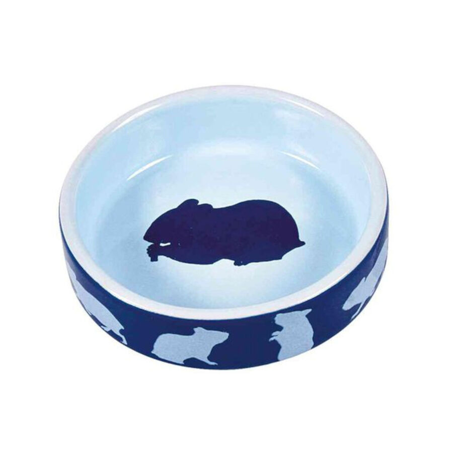80 ml Trixie Motivos H&aacute;mster Comedor de Cer&aacute;mica para roedores, , large Imagem n&uacute;mero 3