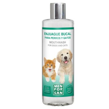 Menforsan enxaguante bucal para cães e gatos