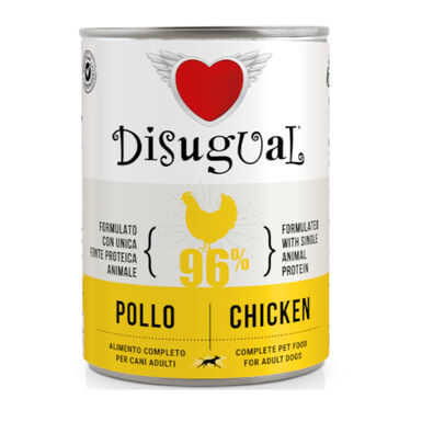 Disugual Frango en Patê lata para cães