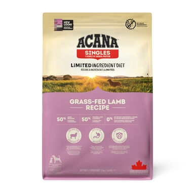 Acana All Breeds Grass-Fed Borrego e Maçã ração para cães