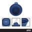 Gotoo Comedouro Dobr&aacute;vel e Port&aacute;til em Silicone Azul para c&atilde;es e gatos, , large Indicador imagem n&uacute;mero 3
