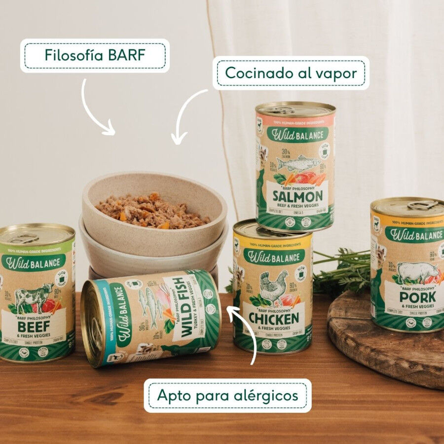 400 g Wild Balance Cerdo lata para perros, , large Imagem n&uacute;mero 5