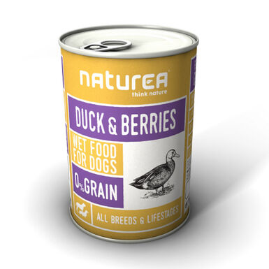Naturea Pato e Arandos lata para cães
