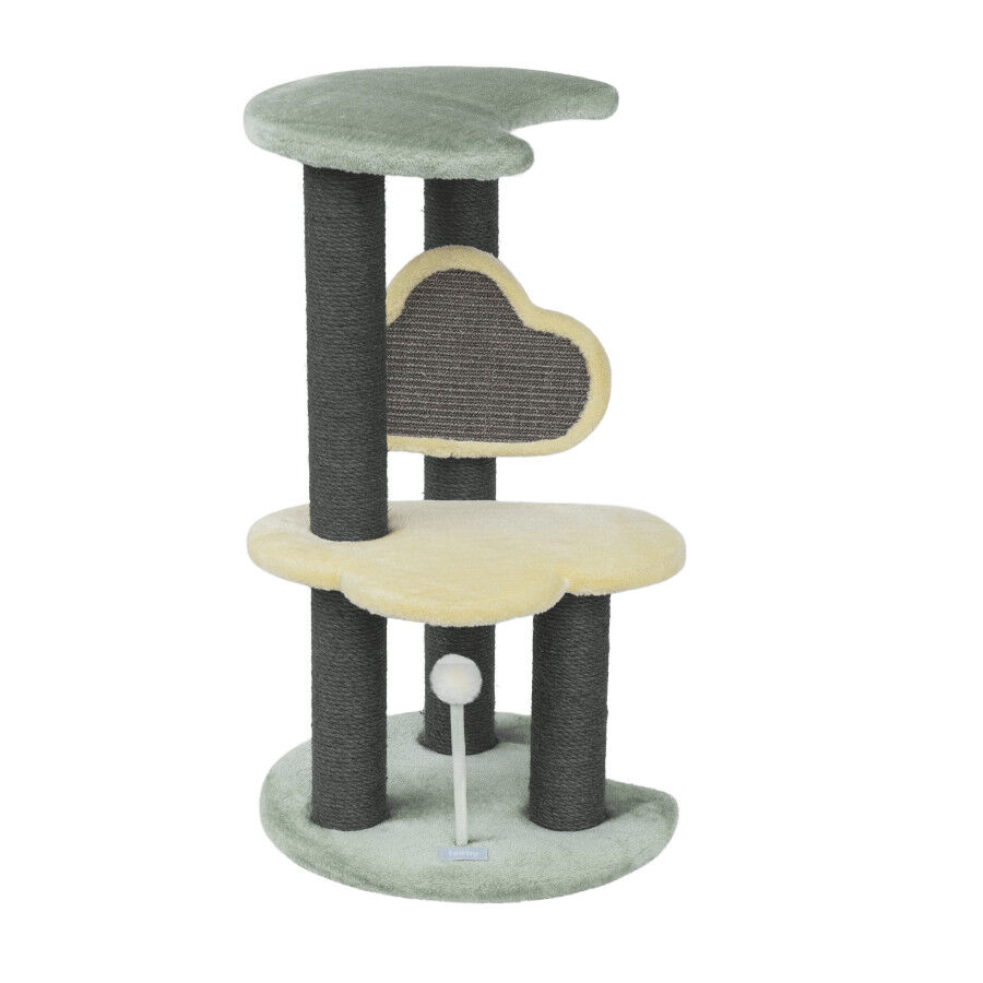 Leeby Karlo torre arranhador com brinquedo para gatitos, , large Imagem n&uacute;mero 1