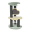 Leeby Karlo torre arranhador com brinquedo para gatitos, , large Indicador imagem número 1