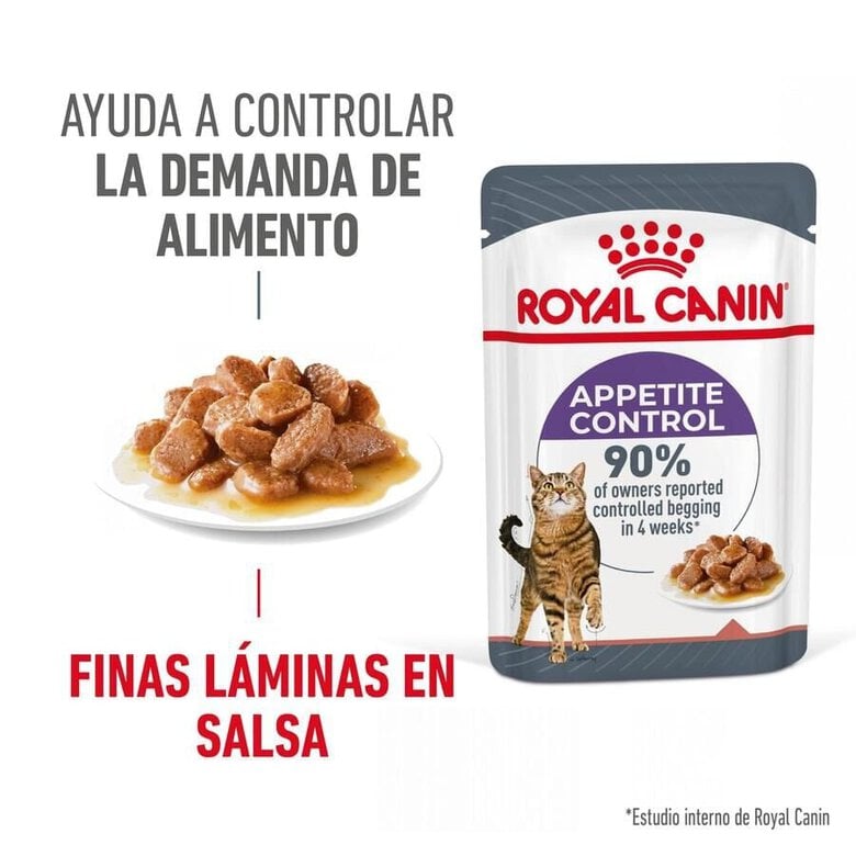 85 g Royal Canin Nutrition Appetite Control Care geleia para gatos,  Imagem número 4 85 g Royal Canin Nutrition Appetite Control Care geleia para gatos, , large Imagem número 4