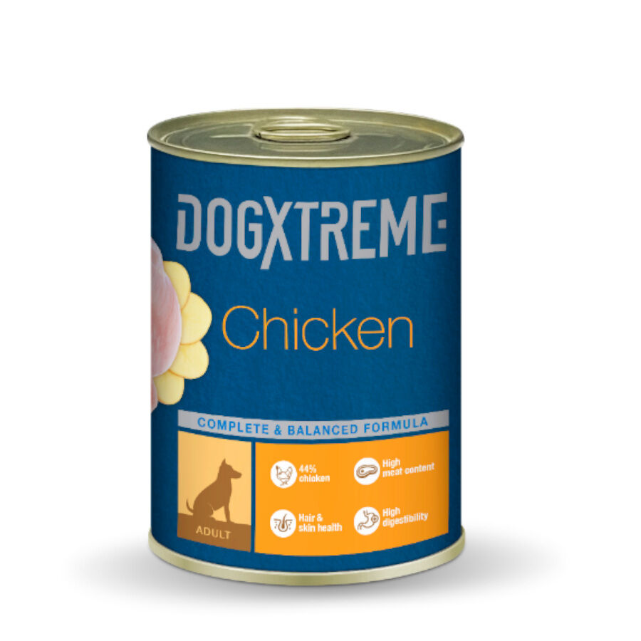 400 g Dogxtreme Adult Frango em lata para c&atilde;es, , large Imagem n&uacute;mero 1