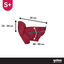 Gotoo Casaco Imperme&aacute;vel Refletor Vermelho para c&atilde;es, , large Indicador imagem n&uacute;mero 4