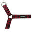 Gotoo Peitoral vermelho estampado tartã para cães, , large Indicador imagem número 5