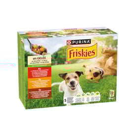 Friskies Frango e Cordeiro comida húmida para cães