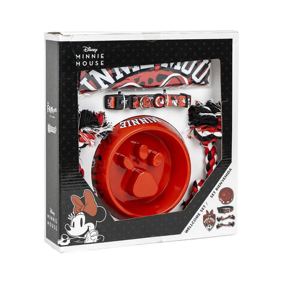 Disney Minnie Mouse Conjunto de presente de boas-vindas para c&atilde;es, , large Imagem n&uacute;mero 1