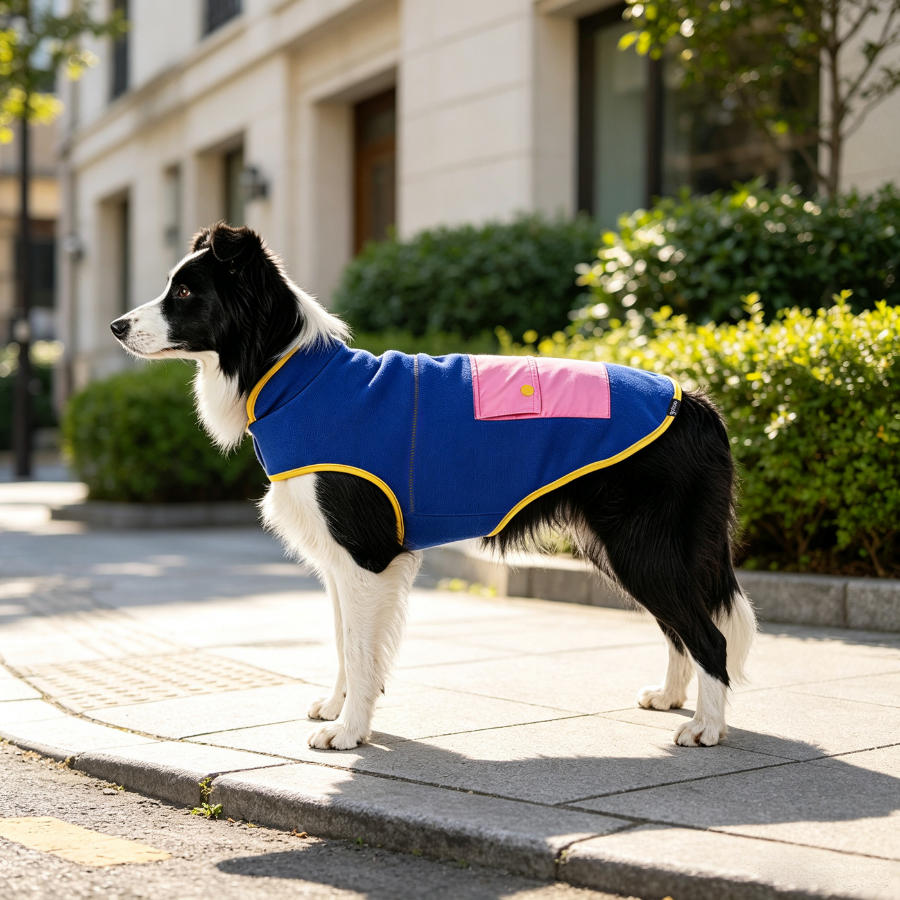 Gotoo Casaco Azul com Bolso para c&atilde;es, , large Imagem n&uacute;mero 1