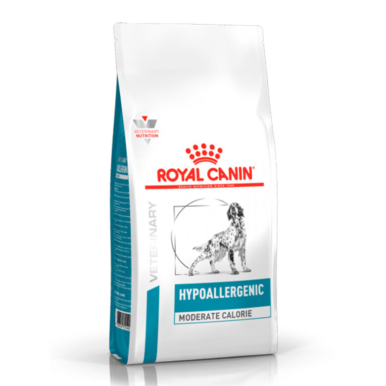 14 kg Royal Canin Veterinary Hypoallergenic Moderate Calorie ração para cães,  Imagem número 1 14 kg Royal Canin Veterinary Hypoallergenic Moderate Calorie ração para cães, , large Imagem número 1