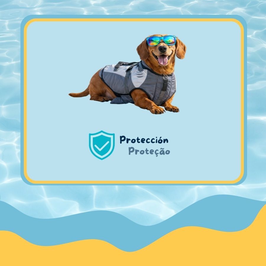 Colete salva-vidas Summer Vibes Shark para c&atilde;es, , large Imagem n&uacute;mero 4