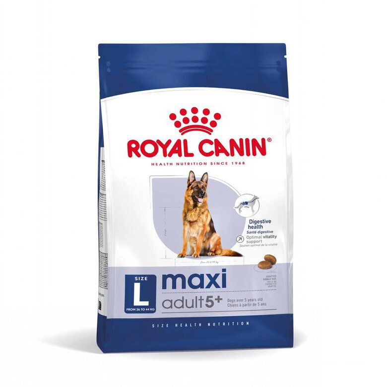 15 kg Royal Canin Maxi Adult 5+ ração para cães seniores de raça grande,  Imagem número 1 15 kg Royal Canin Maxi Adult 5+ ração para cães seniores de raça grande, , large Imagem número 1