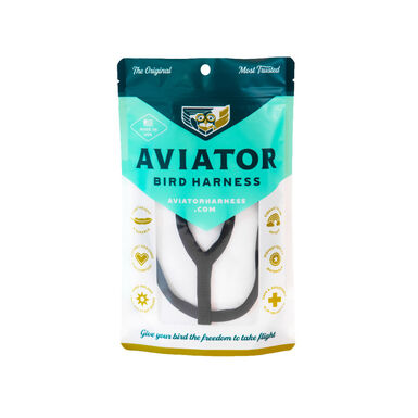 Sun Parrots Aviator Arnês preto de pássaros