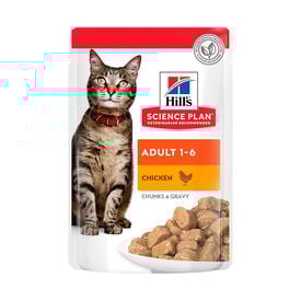 Hill's Science Plan Adult Frango saqueta para gatos