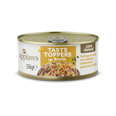 Applaws Taste Toppers Frango com Legumes em Molho lata para cães