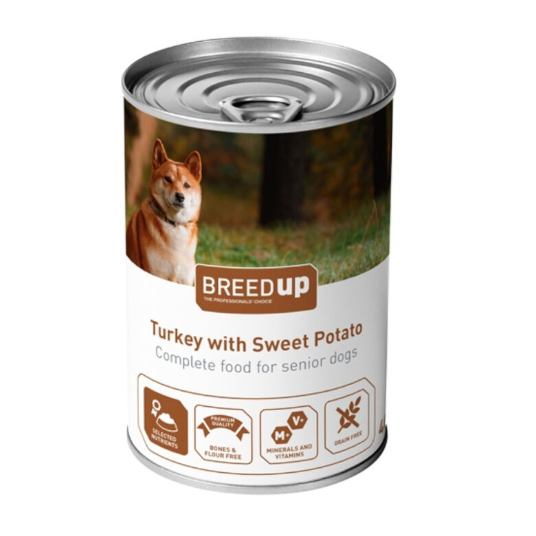 Breed Up Peru com Batata Doce para cães seniores, , large image number null