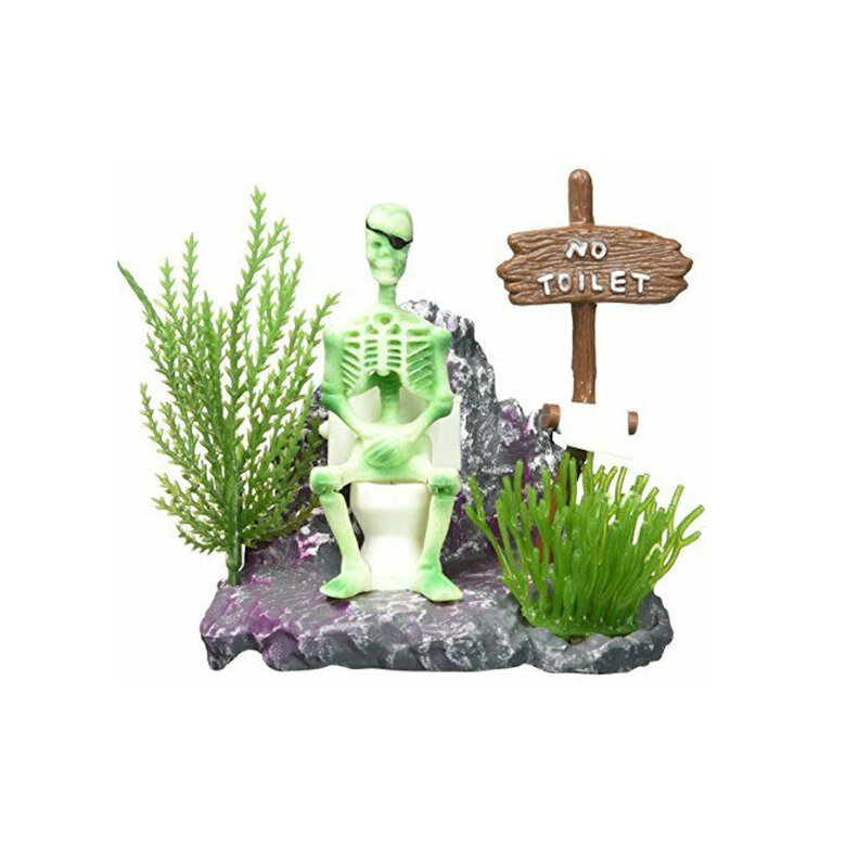 Penn-Plax Esqueleto em Sanita para decoração de aquários,  Imagem número 1 Penn-Plax Esqueleto em Sanita para decoração de aquários, , large Imagem número 1