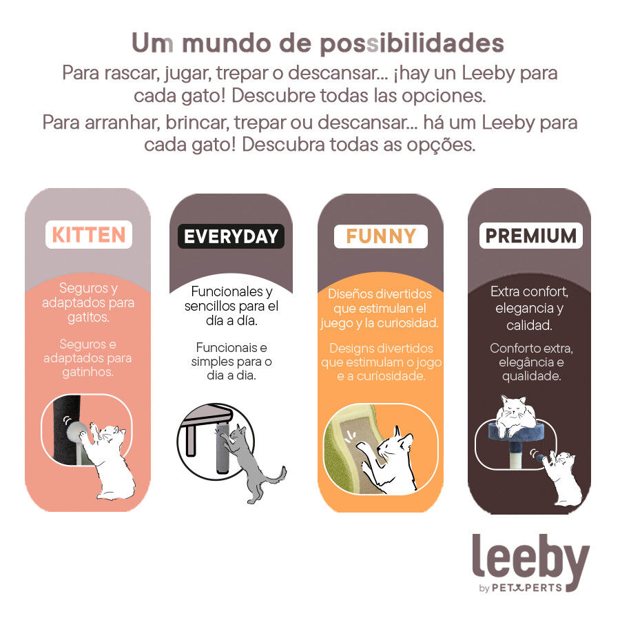 Leeby Miaou t&aacute;bua arranhadora de cart&atilde;o para gatos, , large Imagem n&uacute;mero 10