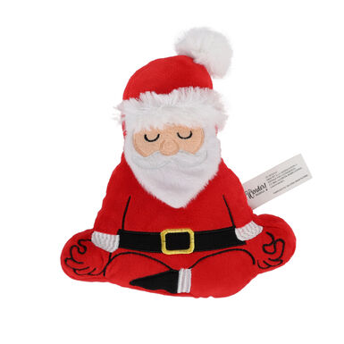 Wonder Christmas Ioga Pai Natal peluche para cães