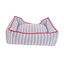 Leeby Cama riscas largas para c&atilde;es, , large Indicador imagem n&uacute;mero 3