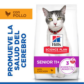 Hill's Senior Frango ração para gatos