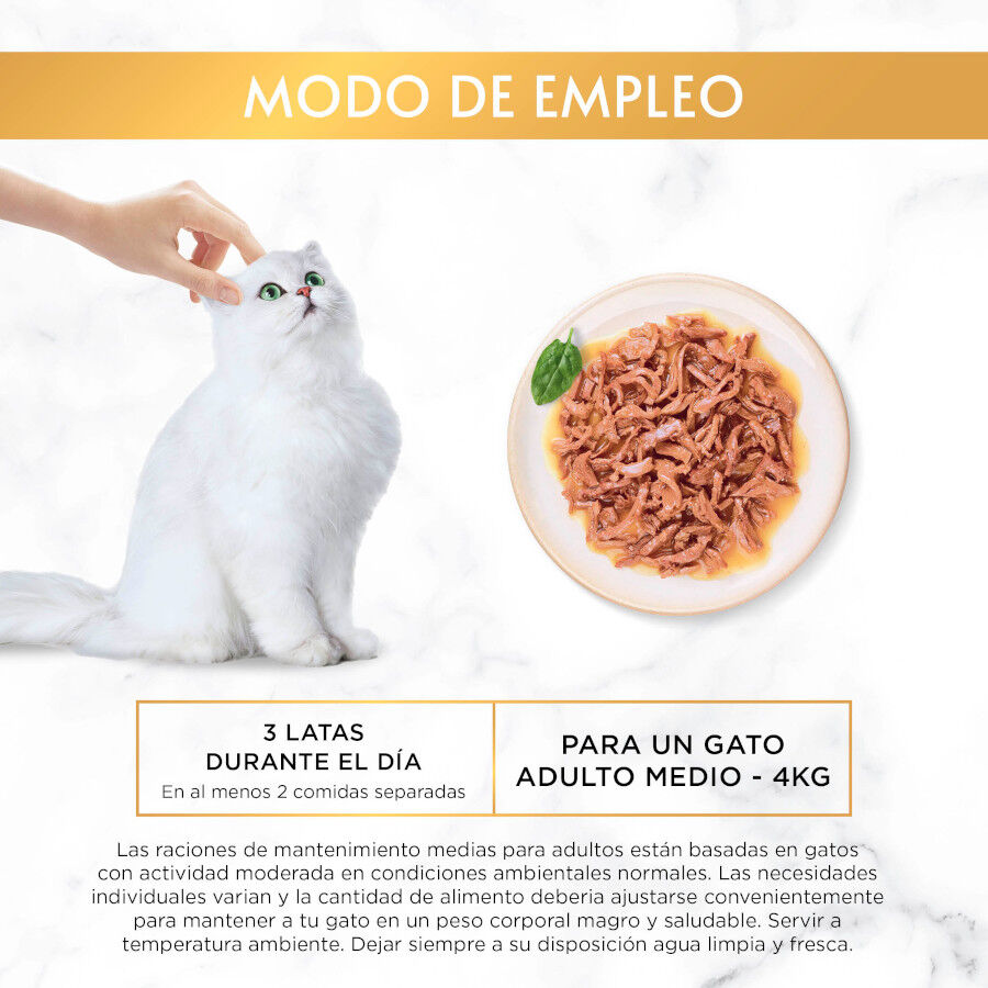 85 g Gourmet Gold Del&iacute;cias Suculentas Alimento h&uacute;mido de frango em lata para gatos, , large Imagem n&uacute;mero 4