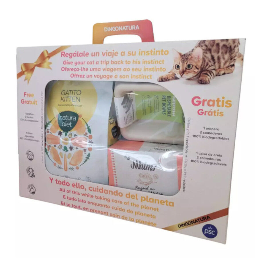 1 ud. Natura Diet Kitten ra&ccedil;&atilde;o para gatinhos- Pack, , large Imagem n&uacute;mero 1