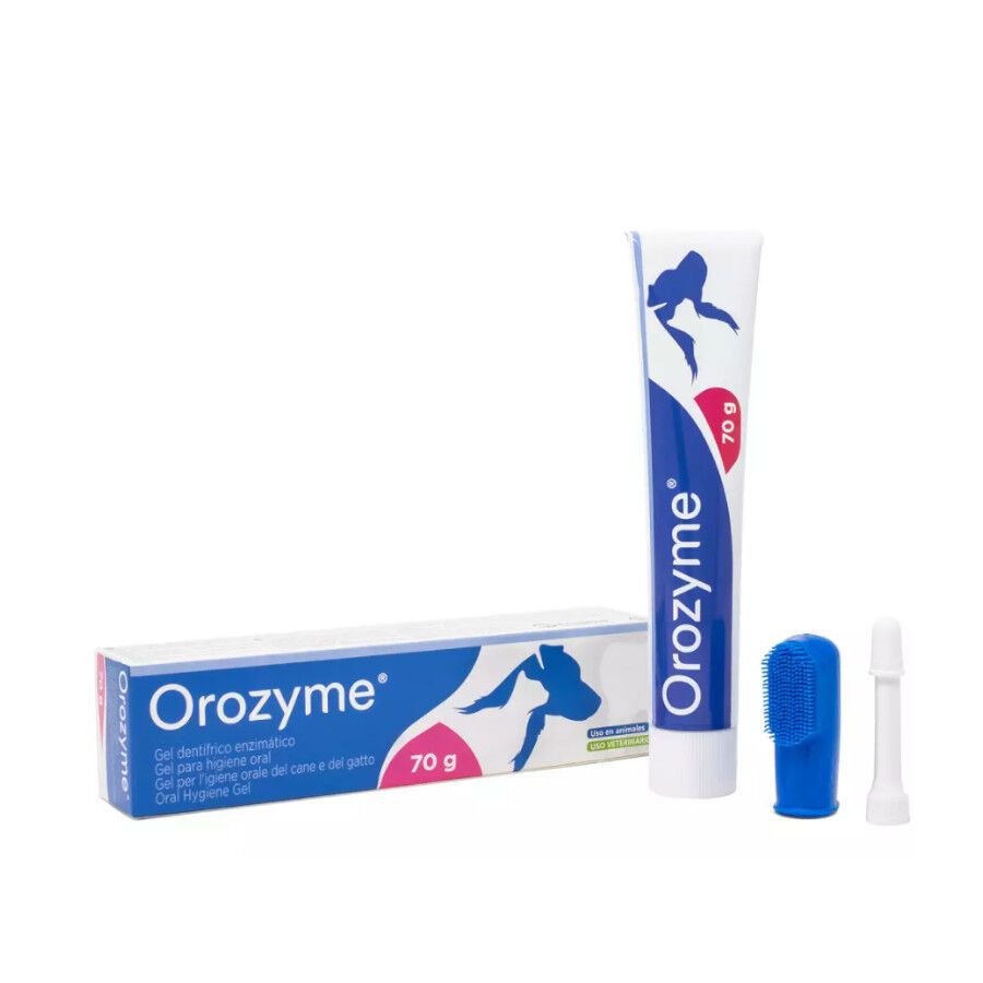 Esteve Orozyme gel dent&iacute;frico para perros y gatos Imagem n&uacute;mero 1