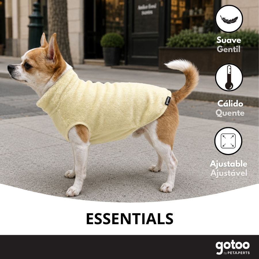 Gotoo Camisola Polar Amarela para c&atilde;es, , large Imagem n&uacute;mero 6