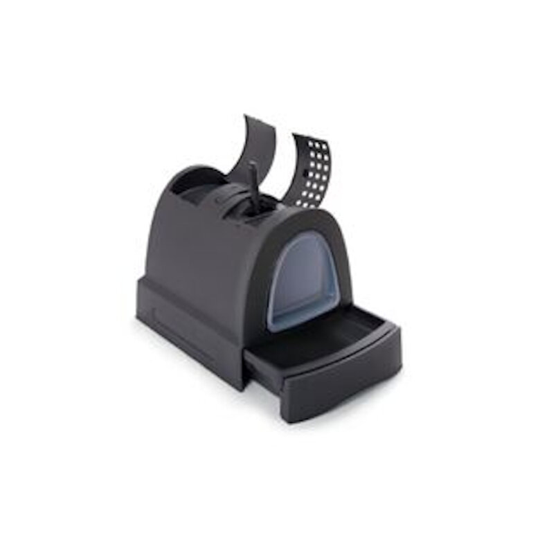 Imac Zuma Caixa de Areia Antracite para gatos,  Imagem número 1 Imac Zuma Caixa de Areia Antracite para gatos, , large Imagem número 1