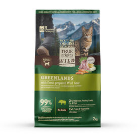 True Origins Wild Greenlands Javali ração para gatos