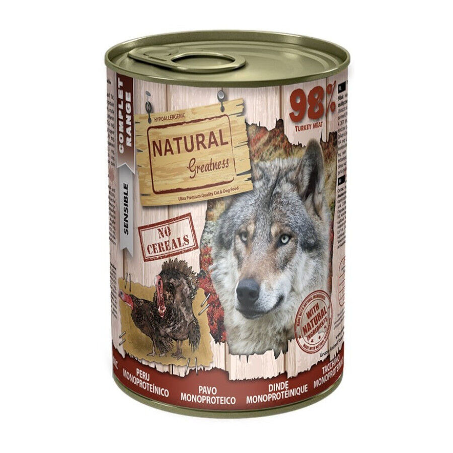 400 g Natural Greatness Monoproteico Peru Lata para c&atilde;es, , large Imagem n&uacute;mero 1