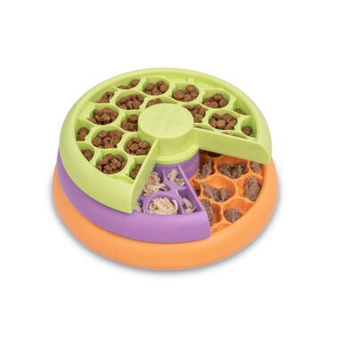 Outward Hound Catstages Kitty Lickin’ Layers Comedouro Interativo para gatos