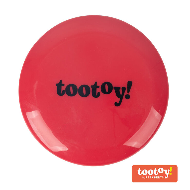 Tootoy! Flying disc Red Frisbee Vermelho para cães,  Imagem número 1 Tootoy! Flying disc Red Frisbee Vermelho para cães, , large Imagem número 1