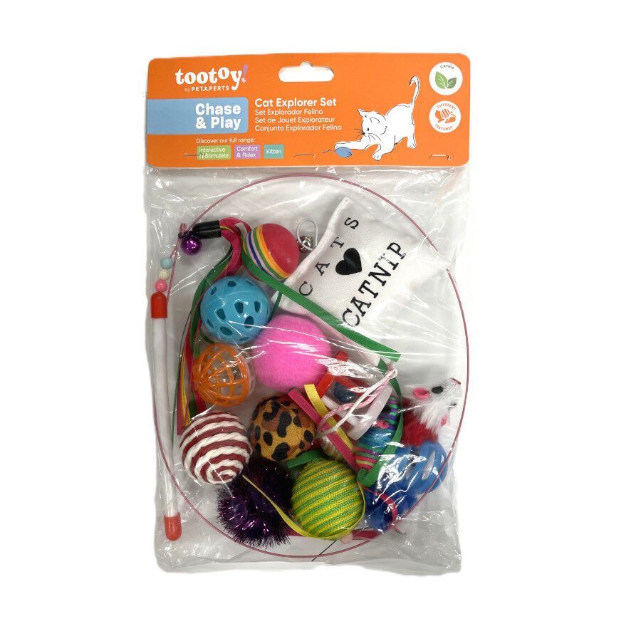 Tootoy! Chase & Play Party Set Kit de brinquedos para gatos, , large Imagem n&uacute;mero 15