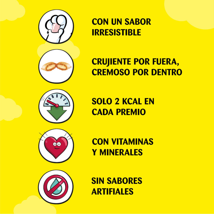 4 saquetas x 10 g Catisfactions Creamy Snack de salm&atilde;o cremoso para gatos, , large Imagem n&uacute;mero 4